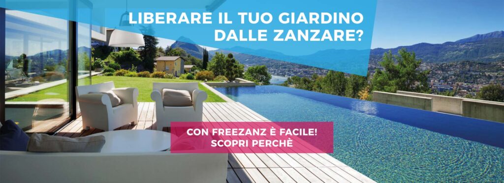 Liberare il tuo giardino dalle zanzare